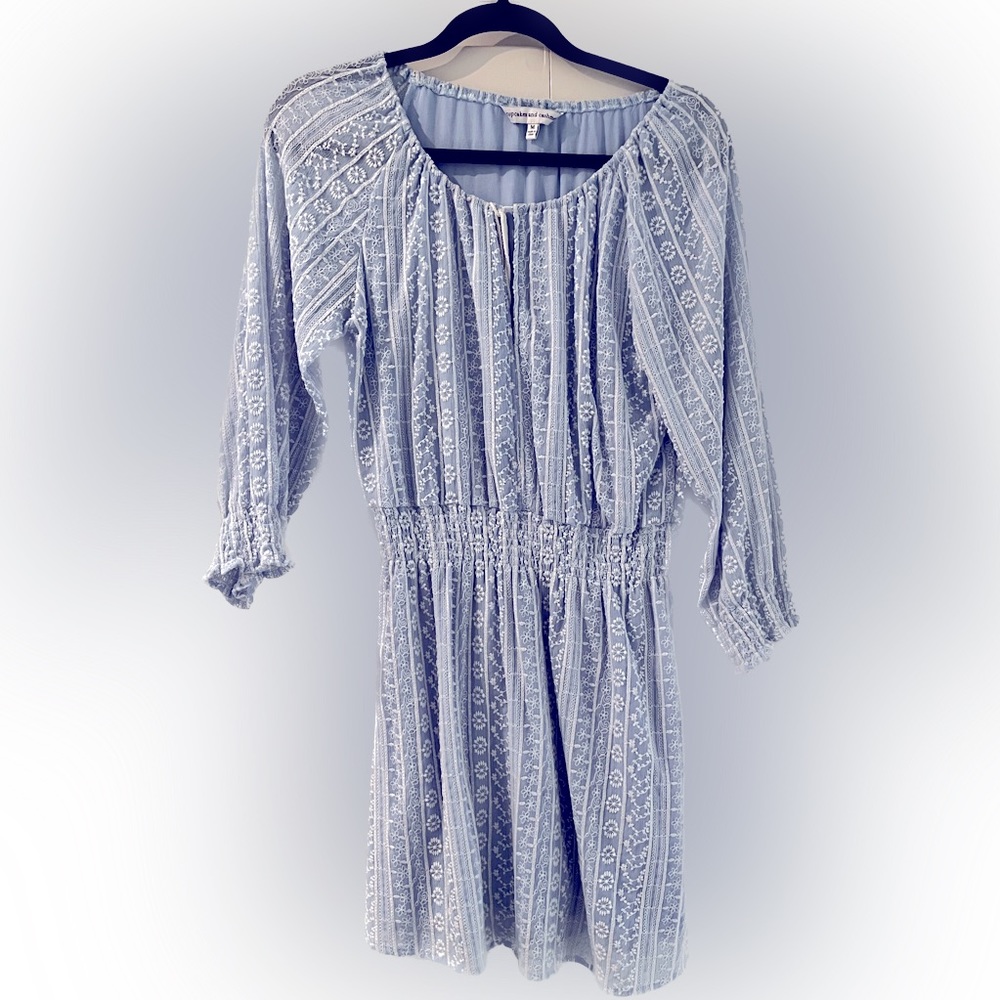 Cupcakes and cashmere cotton shirtwaist dress